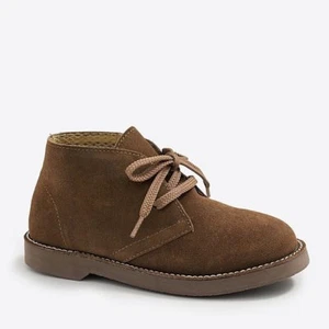 J Crew Crewcuts Boys' Suede Leather Calvert Boots #91860 K10 $68 - Picture 1 of 7