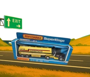 Matchbox Super Kings Ford LTS Articulated Tanker Chemco K-16 New Rare - Picture 1 of 6