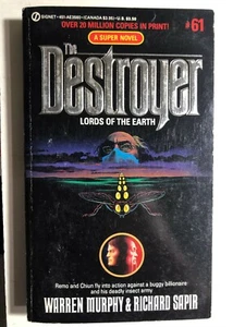 THE DESTROYER #61 Lords of the Earth by Warren Murphy (1985) Signet pb - Picture 1 of 2