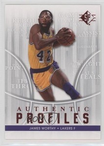 2008-09 SP Authentic Profiles James Worthy #AP-3 HOF