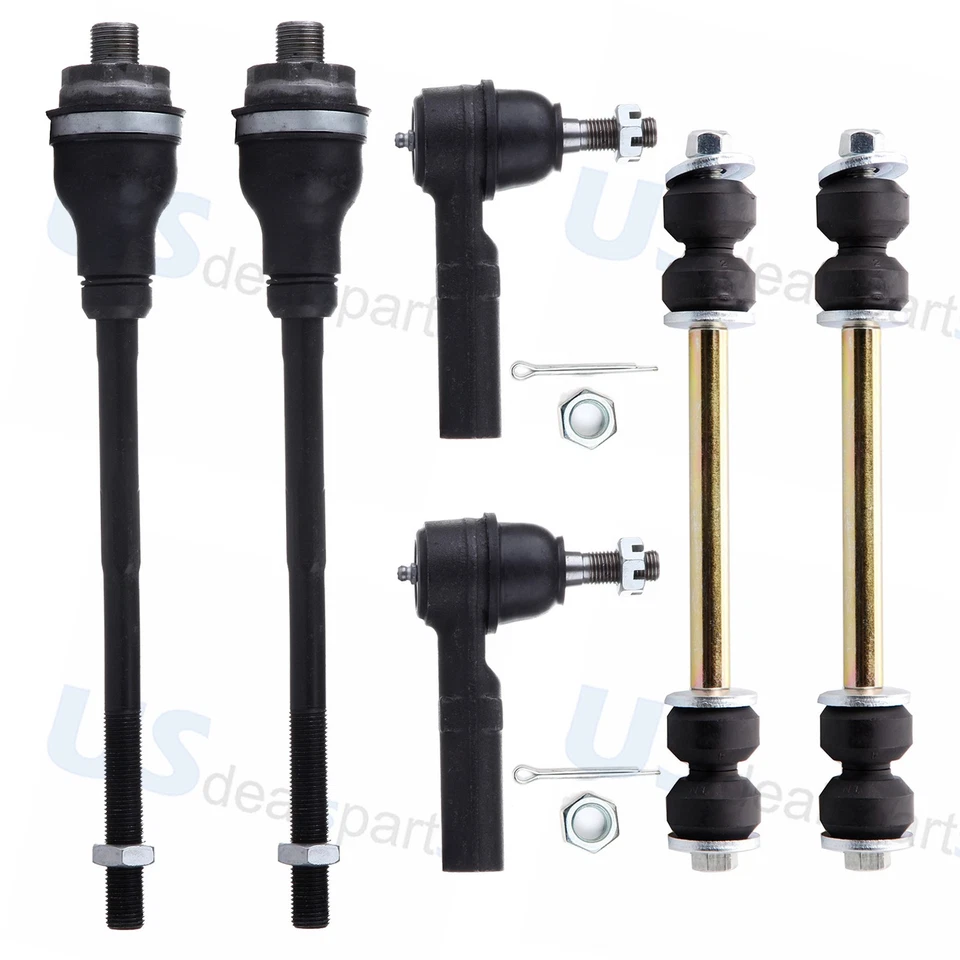 For 2001-2011 GMC Yukon XL 2500  Chevy Suburban 2500  6x Front Tie Rods+Sway Bar - Изображение 1 из 4