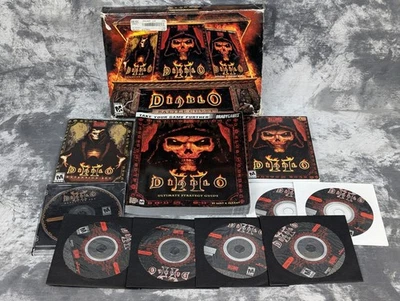 Diablo 2 II Battle Chest Set PC Video Game Strategy Guide Manual Expansion Pack - Image 1 of 4
