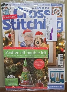 The World of Cross Stitching  Magazine Issue 314 With Wallace & Gromit, & Bonus  - Picture 1 of 2