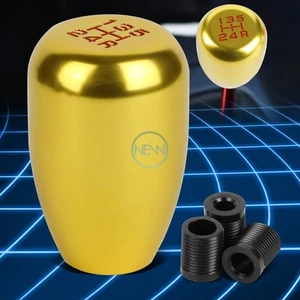 M8/M10/M12 aluminio tipo R MT/Transmisión manual 5 velocidades perno de cambio de marcha dorado - Imagen 1 de 5