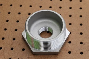 STAINLESS STEEL 316 SS 3" X 1" HEX BUSHING MB-316 150# - Picture 1 of 4