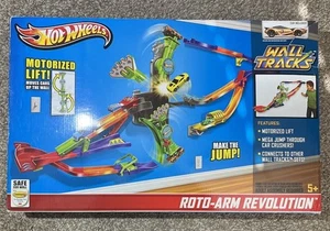 Hot Wheels Roto-Arm Revolution WALL TRACKS X9310 Juego de Pistas Motorizadas Usado LEER - Imagen 1 de 4