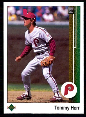 1989 Upper Deck - Tom Herr #720 - Image 1 of 2