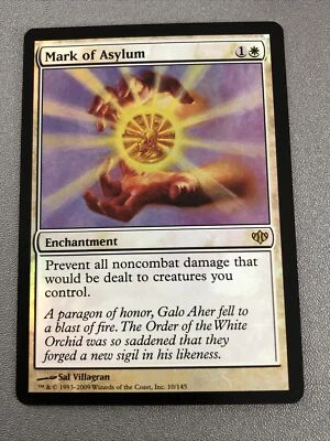 Mark Of Asylum Foil X1 Conflux NM Condition See Pics Front Back MTG - Image 1 of 2