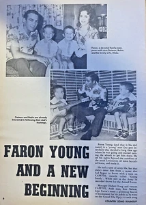 Músico country Faron Young 1963 - Imagen 1 de 2