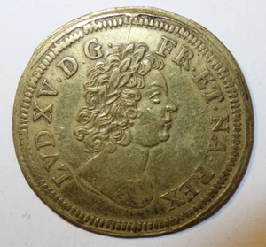 Jeton Nuremberg Louis XV, vers 1725 !! - Foto 1 di 2