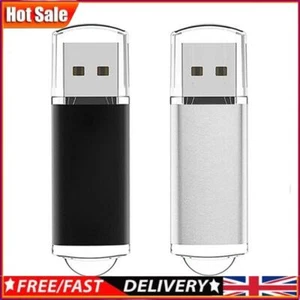 CW10029 High Speed USB 2.0 Flash Drive Clear Cap Zinc Alloy Pen Thumb Drive - Afbeelding 1 van 33