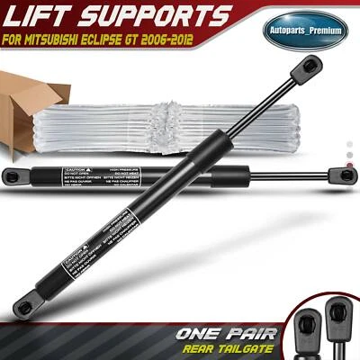 2x Soportes de elevación de escotilla de maletero trasero puntales de amortiguador para Mitsubishi Eclipse 2006-2012 Foto 1 de 4