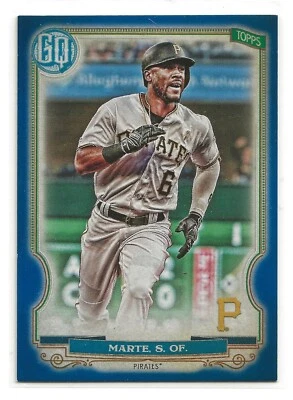 STARLING MARTE 2020 Topps Gypsy Queen Blue Parallel Pirates (#218) 121/150 - Image 1 of 2