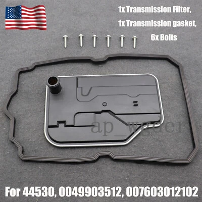 Filtro de transmisión + junta + kit de sellado de pernos de cacerola para Mercedes Benz 2006-14 Foto 1 de 4