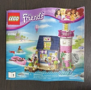 LEGO Friends Heartlake City Lighthouse #41094 Instruction Manual 1 ONLY - Picture 1 of 3