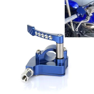 Conjunto de acelerador de pulgar Billet azul para Yamaha Raptor 90 125 250 350 660 700 R Foto 1 de 4
