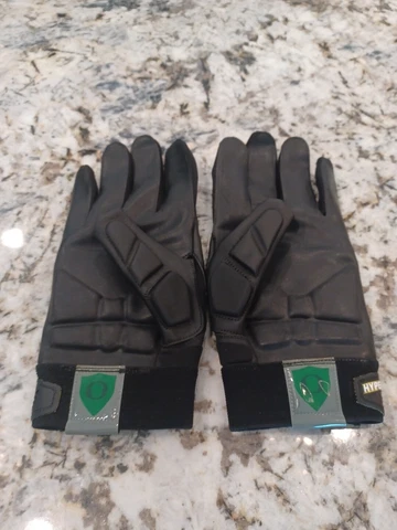 OREGON DUCKS MENS SZ XXL FOOTBALL GLOVES Hyperbeast LINEMAN TEAM ISSUED Cover