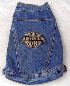 HARLEY-DAVIDSON MOTORCYCLES Denim Dog Jacket (S) - Picture 1 of 5