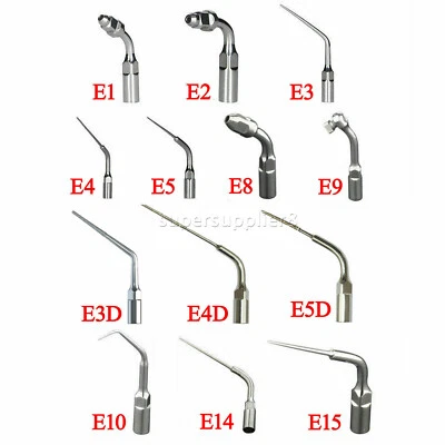 Dental Ultrasonic Piezo Scaler Endo Perio Tips Fit EMS / Woodpecker Handpiece - Image 1 of 4