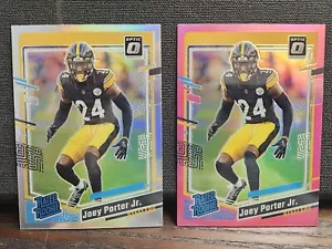Joey Porter 2 Card Optic Lot Pink Holo - Picture 1 of 1