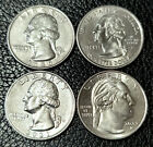 1 Washington Quarter Type 25 cents, 1965-98, 1999-09, 2010-21, 21-2024