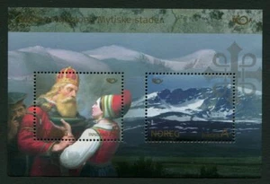 Norway - "GODS ~ NORDIC MYTHOLOGY" MNH MS 2008 ! - Picture 1 of 2