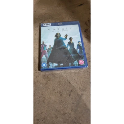 2021 The Matrix Resurrections Warner Bros Action Science Fiction Blu-ray DVD - Image 1 of 4