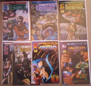 Eternity Comics Robotech Invid War Lot #1 4 5 9 10 13 14 15 Spangler Eldred - Bild 1 von 15