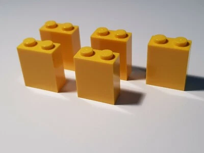 LEGO 5 X 3245c Básico Piedra 1 x 2 Amarillo (Superior) Star Wars - Imagen 1 de 2