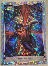 THE WASP #7 2022 Marvel Masterpieces SMALL DOTS HOLOFOIL AVENGERS