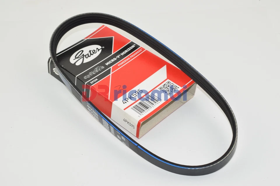 Courroie Poly V 4 Gorges Mitsubishi COLT , Lancer, Mirage GATES 4PK595 - Photo 1/1
