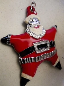 Chicos Rojo Papá Noel Adorno Navidad Edición Limitada 3" X 4" N W O T - Imagen 1 de 4