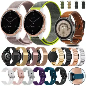 Correa de reloj inteligente de 18 mm para mujer Fossil Gen 6/5E 42 mm/Gen 4 Q Venture HR - Imagen 1 de 60