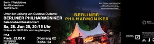 Berliner Philharmoniker 28.06.2025 Waldbühne Berlin - Saisonabschlusskonzert - Bild 1 von 1