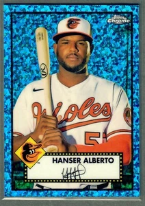 Mini diamante azul Hanser Alberto 2021 cromo platino aniversario #/199 - Imagen 1 de 2