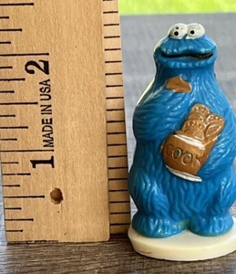 Cookie Monster Sesame Street Figure Cake Topper Muppets Inc Hong Kong Vintage - Picture 1 of 7