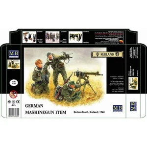 Kit de figuras escala MASTER BOX 3526 1:35 tripulación de ametralladora alemana, frente oriental 1944 - Imagen 1 de 6