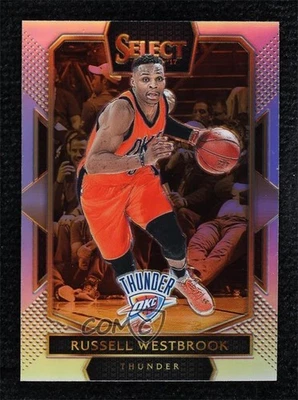 2016-17 Panini Select Courtside Silver Prizm Russell Westbrook #284 - Image 1 of 3