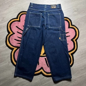 Pantalones de mezclilla de carpintero holgados vintage de la colección Y2K Moffat talla 36x27 - Imagen 1 de 7