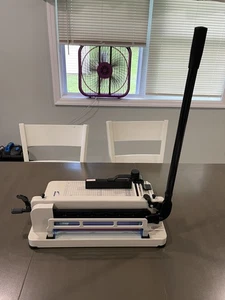 HFS(R) Heavy Duty Guillotine Paper Cutter - 12" Commercial Steel A3/A4 Trimmer - Picture 1 of 20