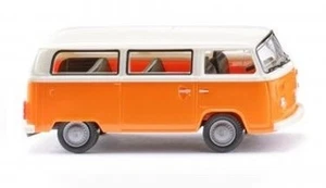 Wiking 031802 - 1/87 VW T2B Bus - Orange/White - New - Picture 1 of 1
