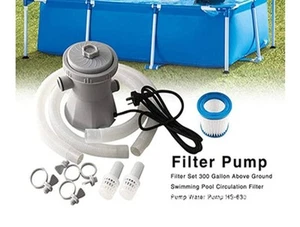 Bomba de filtro eléctrica para piscina acuario tanque fluido filtración de agua - Imagen 1 de 7