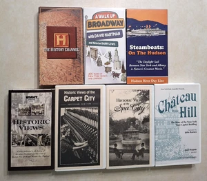 New York State NY Documentary VHS Lot History WMHT PBS Albany Amsterdam Saratoga - Picture 1 of 12