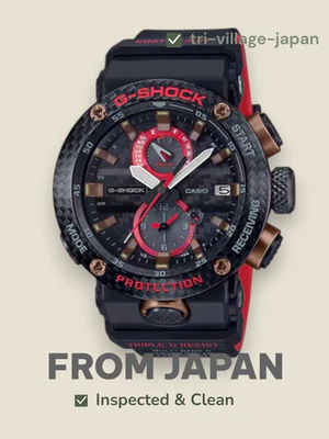 Casio G-SHOCK GWR-B1000X-1AJR Gravitymaster Carbon Buen Estado Caja Manual - Imagen 1 de 4