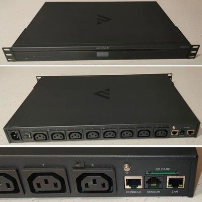Pakedge PowerPak PE-08i networkable slim PDU with Ehernet management, 8 outputs - image 1 of 3
