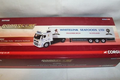 CORGI ROADSCENE - CC18002 - VOLVO FH FRIDGE - WHITELINK SEAFOODS LTD - 1:76th.. - Image 1 of 4