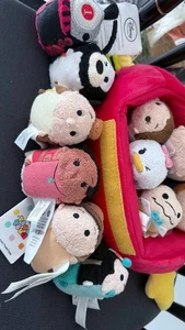 Disney Store Japan Tsum Tsum Plush Set (11 pcs + Train Case) - Japan Exclusive - Picture 1 of 6