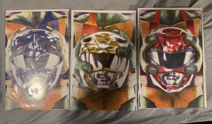 Power Rangers Teenage Mutant Ninja Turtles #1 Helm Variant Set - Bild 1 von 4