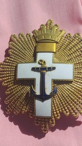Condecoración Mérito Naval Época Republica Española  - Foto 1 di 4