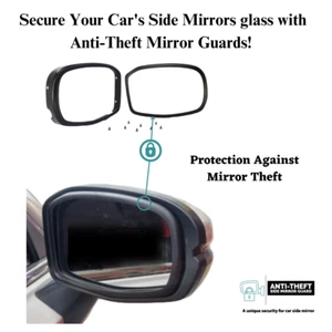 Anti-Theft Side View Mirror Guards fit Honda CR-V 2023-2024 (Mirror Locks) - Picture 1 of 7